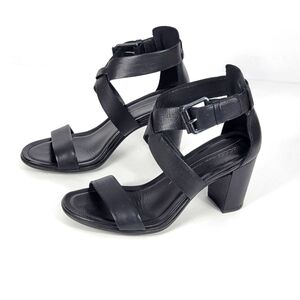 Ecco Heels Sandals #608 Size EU 37 (US 6-6.5)
